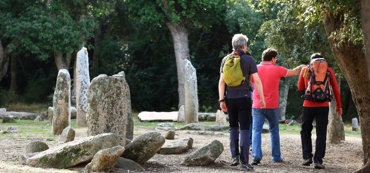 Archeological walk at Domaine de Murtoli